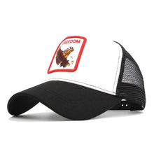 Load image into Gallery viewer, Animals Embroidery Baseball Caps Men Women Snapback Hip Hop Hat Summer Mesh hat Streetwear Bone gorra animales bordados