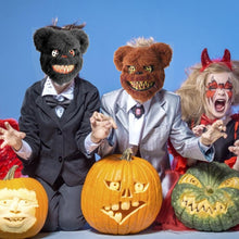 Load image into Gallery viewer, Nieuwe Bloody Teddybeer Masker Maskerade Enge Pluche Masker Halloween Prestaties Props Mode Halloween Levert