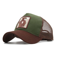 Load image into Gallery viewer, Animals Embroidery Baseball Caps Men Women Snapback Hip Hop Hat Summer Mesh hat Streetwear Bone gorra animales bordados