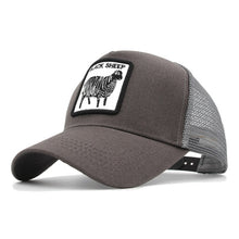 Load image into Gallery viewer, Animals Embroidery Baseball Caps Men Women Snapback Hip Hop Hat Summer Mesh hat Streetwear Bone gorra animales bordados