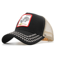 Load image into Gallery viewer, Animals Embroidery Baseball Caps Men Women Snapback Hip Hop Hat Summer Mesh hat Streetwear Bone gorra animales bordados