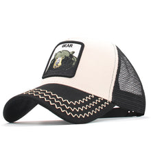 Load image into Gallery viewer, Animals Embroidery Baseball Caps Men Women Snapback Hip Hop Hat Summer Mesh hat Streetwear Bone gorra animales bordados
