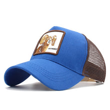 Load image into Gallery viewer, Animals Embroidery Baseball Caps Men Women Snapback Hip Hop Hat Summer Mesh hat Streetwear Bone gorra animales bordados