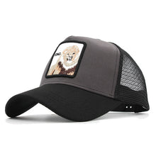 Load image into Gallery viewer, Animals Embroidery Baseball Caps Men Women Snapback Hip Hop Hat Summer Mesh hat Streetwear Bone gorra animales bordados