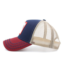 Load image into Gallery viewer, Animals Embroidery Baseball Caps Men Women Snapback Hip Hop Hat Summer Mesh hat Streetwear Bone gorra animales bordados