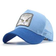 Load image into Gallery viewer, Animals Embroidery Baseball Caps Men Women Snapback Hip Hop Hat Summer Mesh hat Streetwear Bone gorra animales bordados