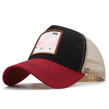 Load image into Gallery viewer, Animals Embroidery Baseball Caps Men Women Snapback Hip Hop Hat Summer Mesh hat Streetwear Bone gorra animales bordados