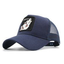 Load image into Gallery viewer, Animals Embroidery Baseball Caps Men Women Snapback Hip Hop Hat Summer Mesh hat Streetwear Bone gorra animales bordados