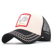 Load image into Gallery viewer, Animals Embroidery Baseball Caps Men Women Snapback Hip Hop Hat Summer Mesh hat Streetwear Bone gorra animales bordados