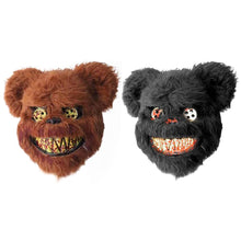 Load image into Gallery viewer, Nieuwe Bloody Teddybeer Masker Maskerade Enge Pluche Masker Halloween Prestaties Props Mode Halloween Levert