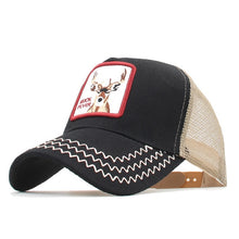 Load image into Gallery viewer, Animals Embroidery Baseball Caps Men Women Snapback Hip Hop Hat Summer Mesh hat Streetwear Bone gorra animales bordados