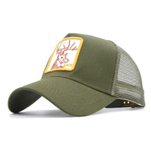 Load image into Gallery viewer, Animals Embroidery Baseball Caps Men Women Snapback Hip Hop Hat Summer Mesh hat Streetwear Bone gorra animales bordados