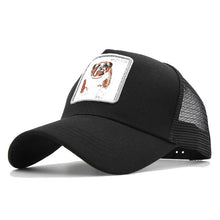 Load image into Gallery viewer, Animals Embroidery Baseball Caps Men Women Snapback Hip Hop Hat Summer Mesh hat Streetwear Bone gorra animales bordados
