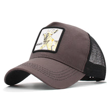 Load image into Gallery viewer, Animals Embroidery Baseball Caps Men Women Snapback Hip Hop Hat Summer Mesh hat Streetwear Bone gorra animales bordados