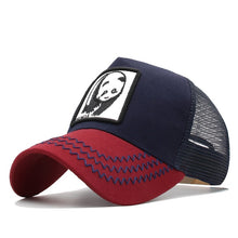 Load image into Gallery viewer, Animals Embroidery Baseball Caps Men Women Snapback Hip Hop Hat Summer Mesh hat Streetwear Bone gorra animales bordados